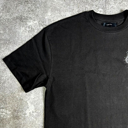 Amiri Black Oversized Crystal Burst T-Shirt Made in Size M