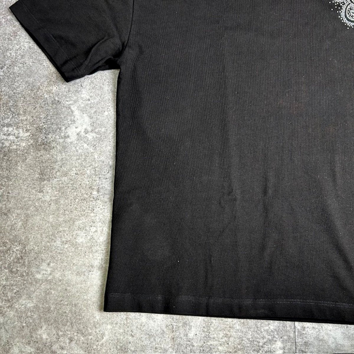 Amiri Black Oversized Crystal Burst T-Shirt Made in Size M