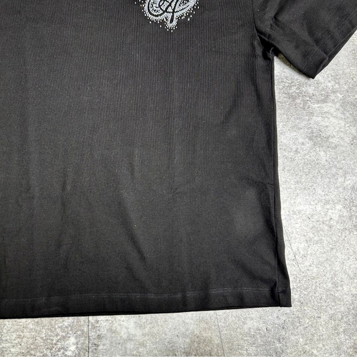 Amiri Black Oversized Crystal Burst T-Shirt Made in Size M