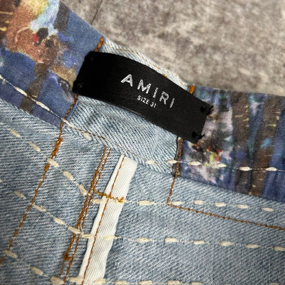AMIRI 23AW Aloha Boro Straight Leg Jeans Size 31
