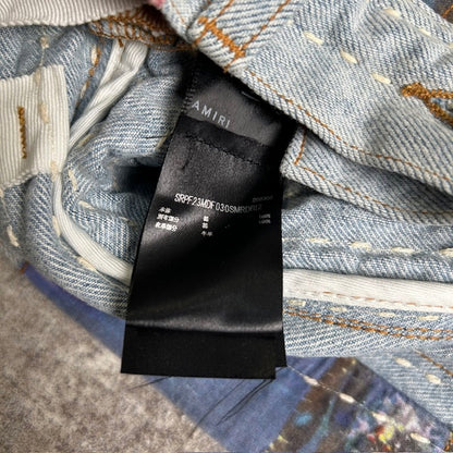 AMIRI 23AW Aloha Boro Straight Leg Jeans Size 31