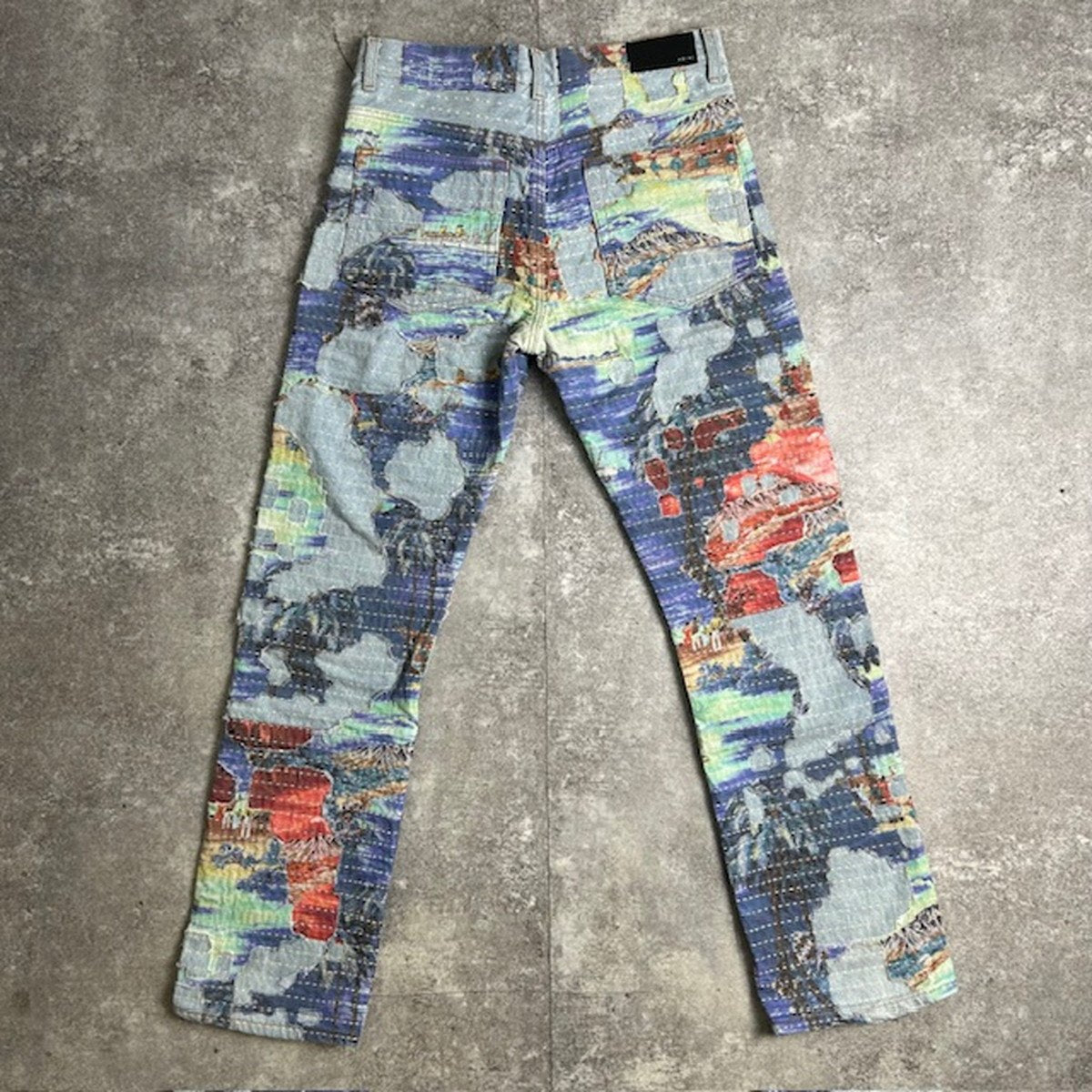 AMIRI 23AW Aloha Boro Straight Leg Jeans Size 31