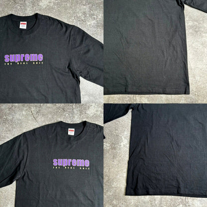 Supreme 19SS "The Real Shit" Logo Long Sleeve T-Shirt Size L