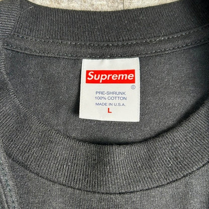 Supreme 19SS "The Real Shit" Logo Long Sleeve T-Shirt Size L