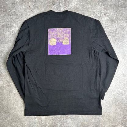Supreme 19SS "The Real Shit" Logo Long Sleeve T-Shirt Size L
