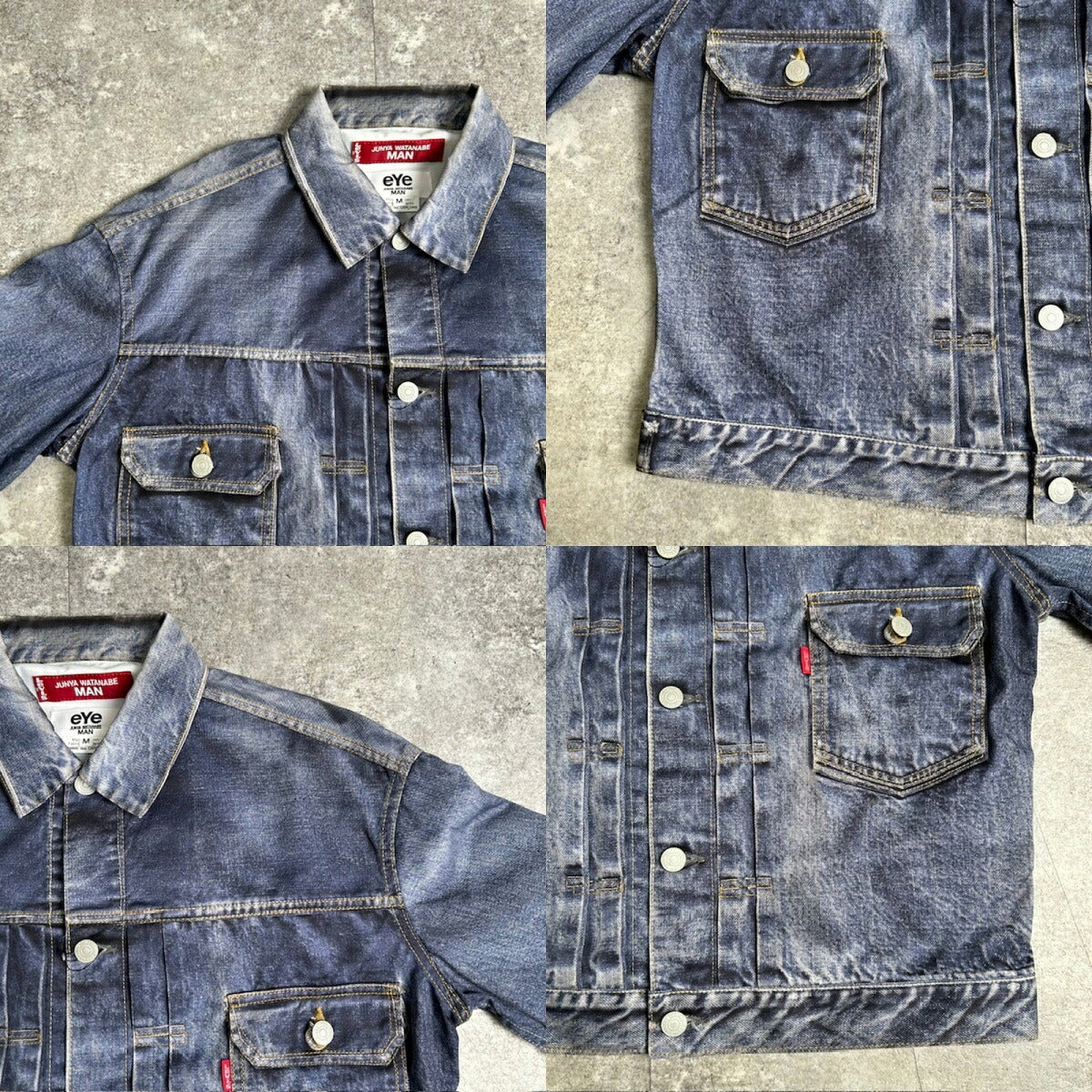 eYe JUNYA WATANABE MAN 507XX Transfer Nylon Jacket Size M