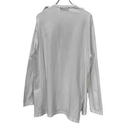 Yohji Yamamoto 22AW Cotton Henley Long Sleeve T-Shirt Size 3