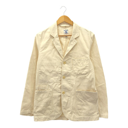ARPENTEUR French Work Jacket Ivory Cotton Size 48