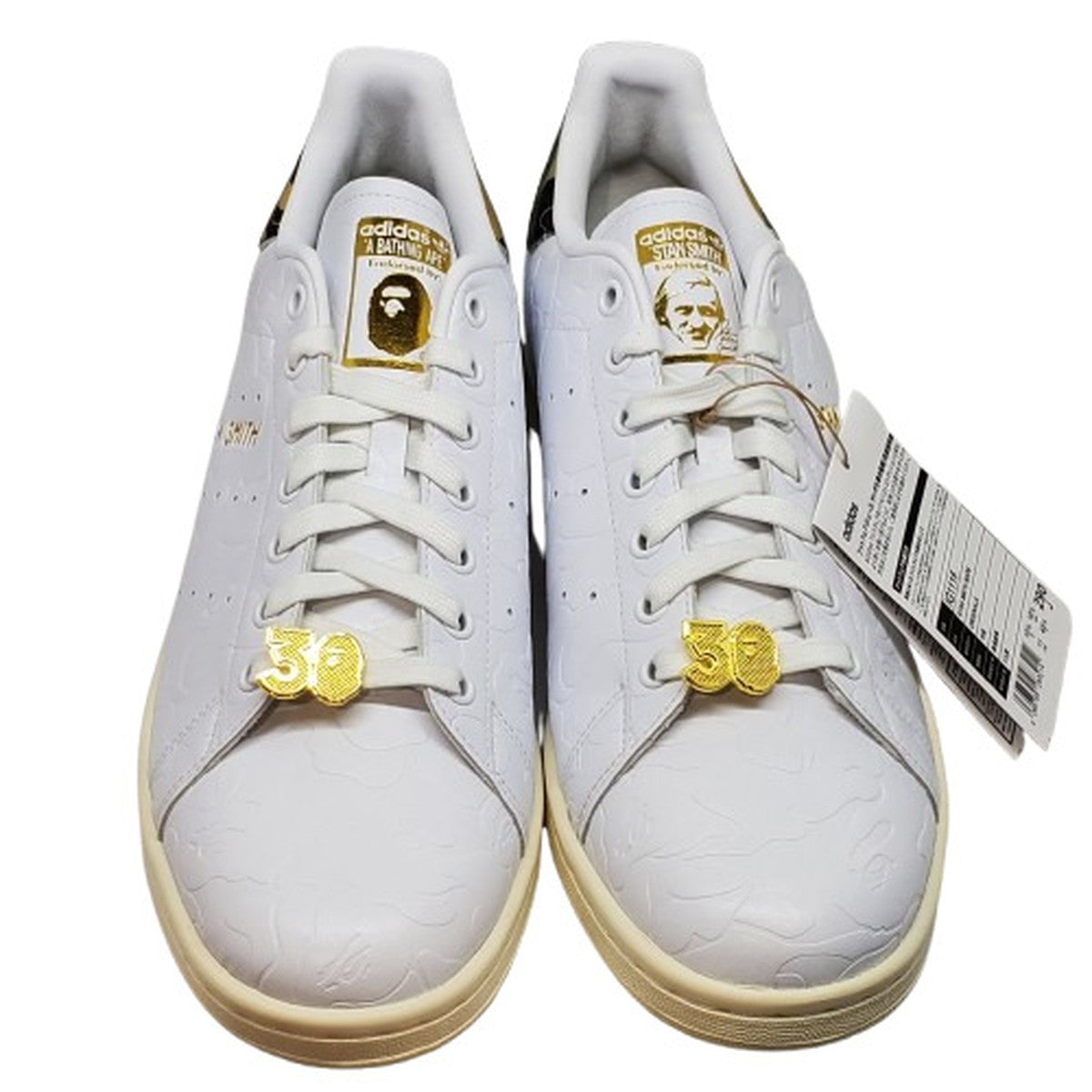 Vintage adidas BAPE Stan Smith 30th Anniv. Camo Size 29.0