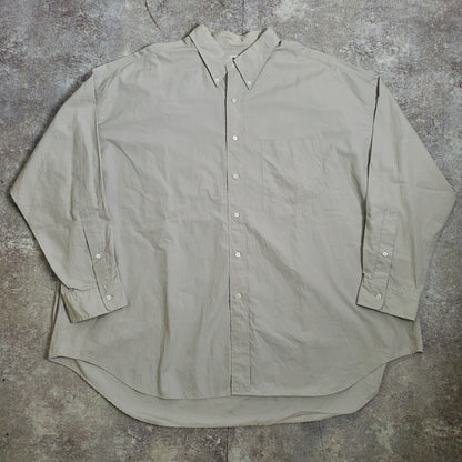 Graphpaper 20AW Thomas Mason Oversized Collar Shirt Size F