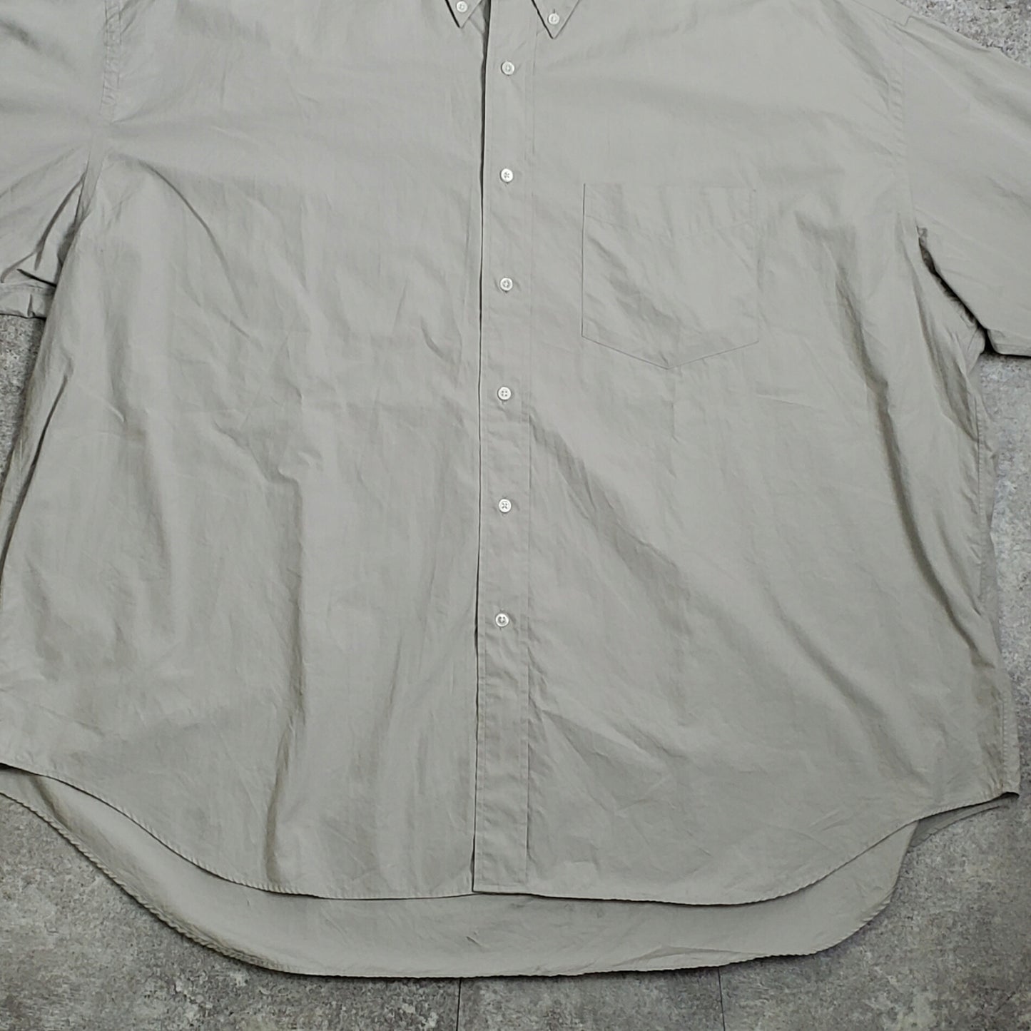Graphpaper 20AW Thomas Mason Oversized Collar Shirt Size F