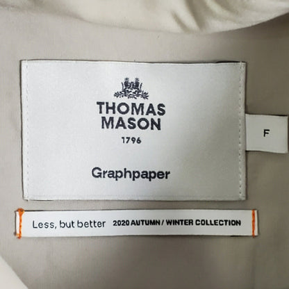 Graphpaper 20AW Thomas Mason Oversized Collar Shirt Size F