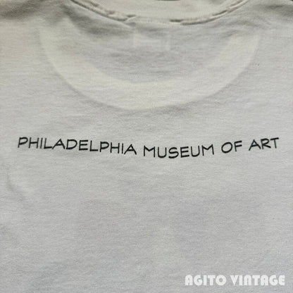 Constantin Brancusi 90s Infinity Column T-Shirt White Size L
