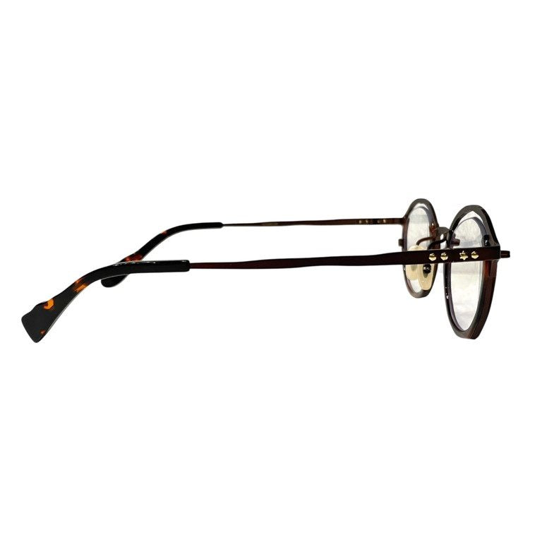 MASAHIROMARUYAMA 2020 Havana Titanium Glasses Brown Size 45