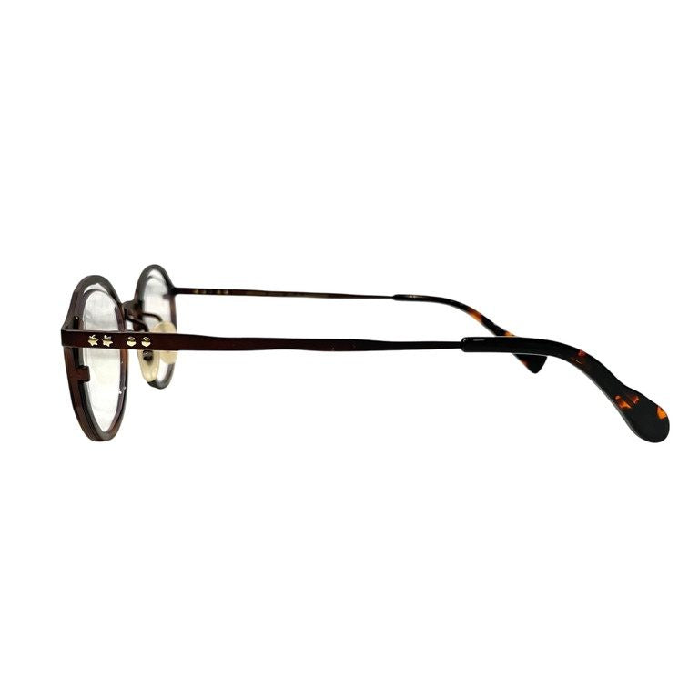 MASAHIROMARUYAMA 2020 Havana Titanium Glasses Brown Size 45