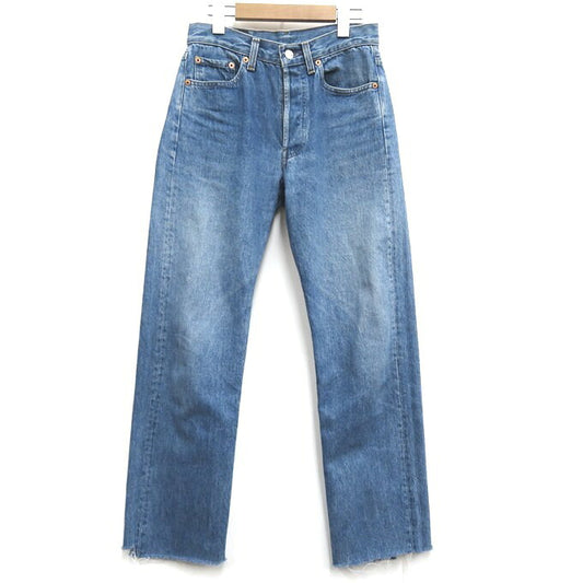 Levi's 501 USA Valencia Cut-off Indigo Jeans Size W28