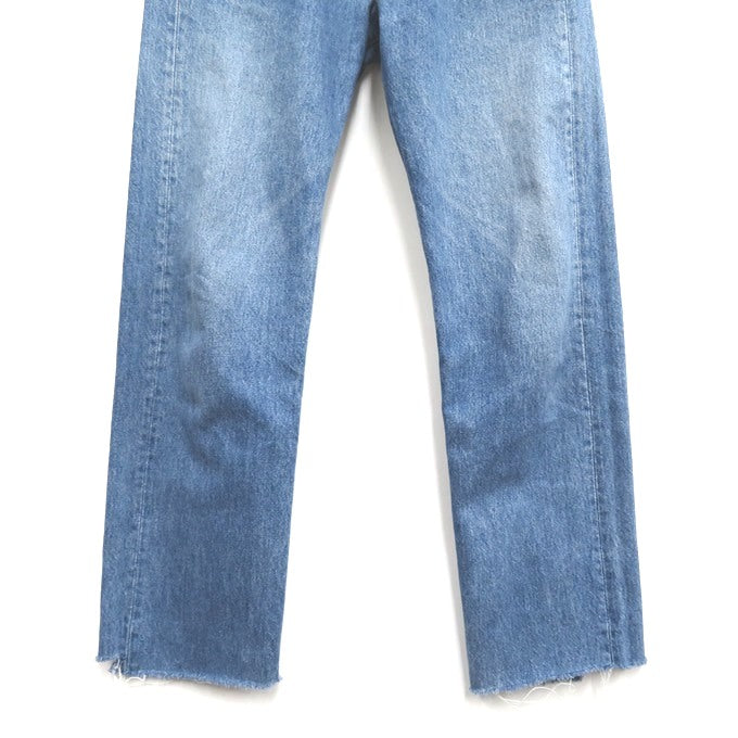 Levi's 501 USA Valencia Cut-off Indigo Jeans Size W28