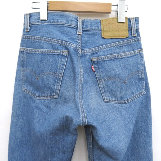 Levi's 501 USA Valencia Cut-off Indigo Jeans Size W28