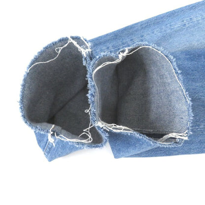 Levi's 501 USA Valencia Cut-off Indigo Jeans Size W28