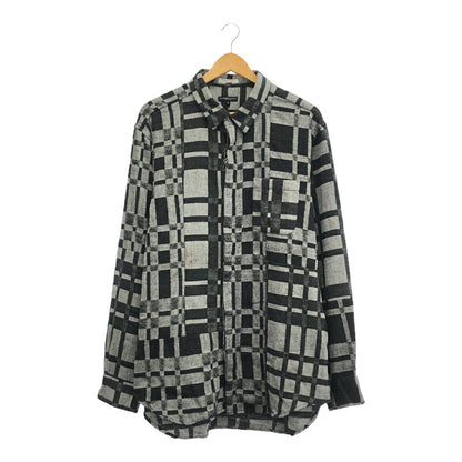 Engineered Garments Gray CP Old Plaid BD Shirt Size L