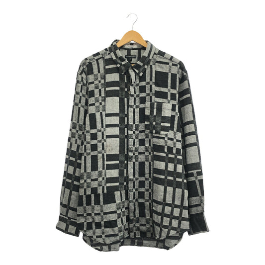 Engineered Garments Gray CP Old Plaid BD Shirt Size L