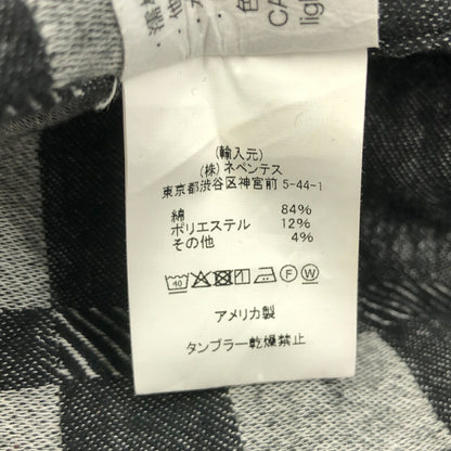 Engineered Garments Gray CP Old Plaid BD Shirt Size L