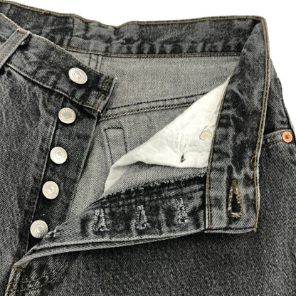 Levi's 90s Vintage 18501 Black Denim Jeans USA Made Size W24