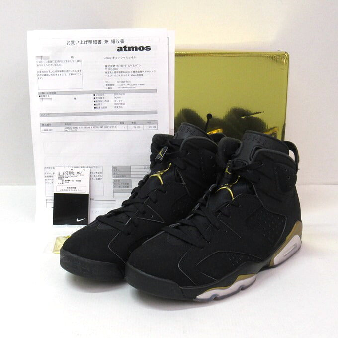 NIKE AIR JORDAN 6 Retro SE "DMP" Black 27.5cm Sneakers Size 27.5cm