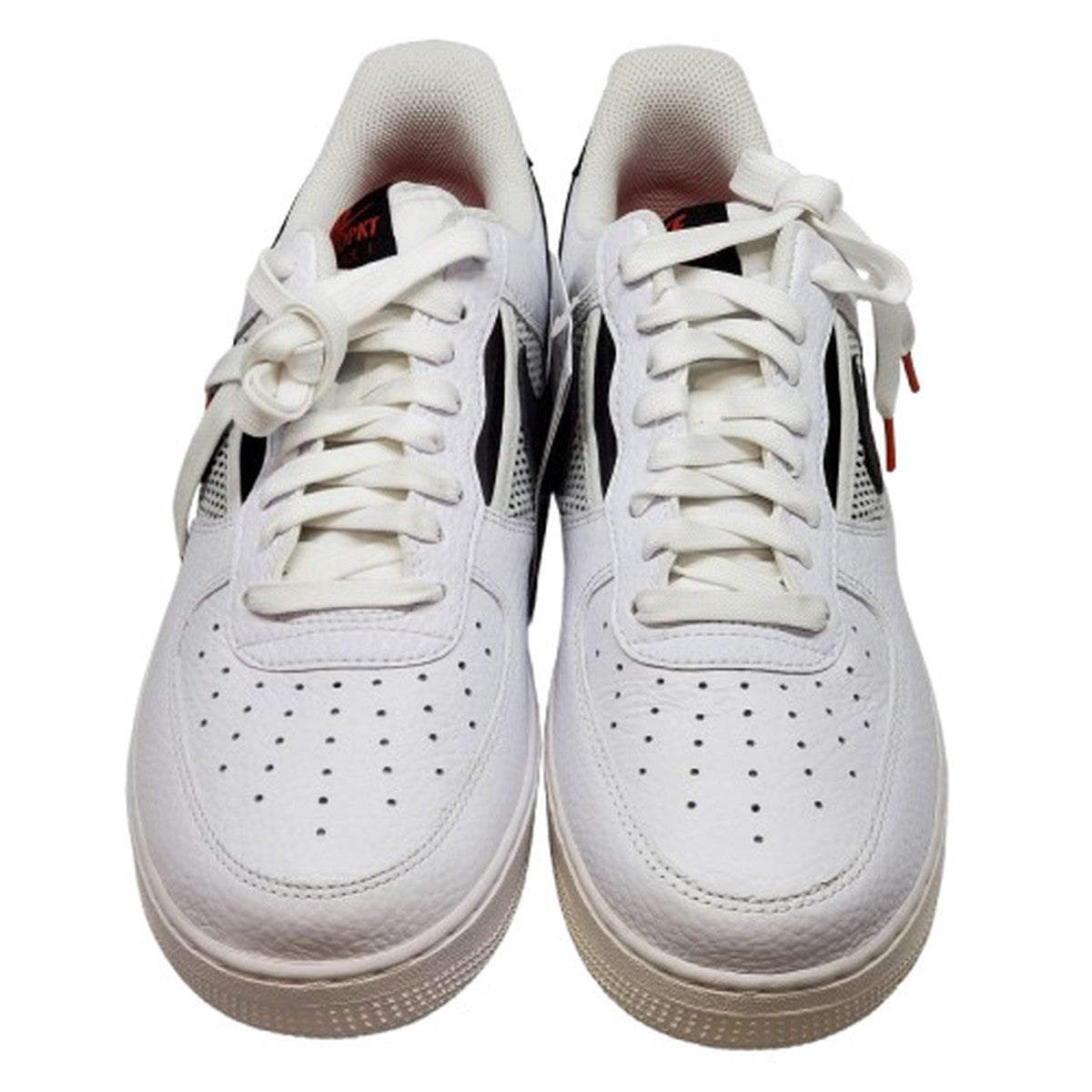 NIKE Air Force 1 Low '07 LV8 White Black Sneakers Size 27.5