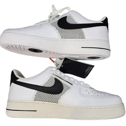 NIKE Air Force 1 Low '07 LV8 White Black Sneakers Size 27.5