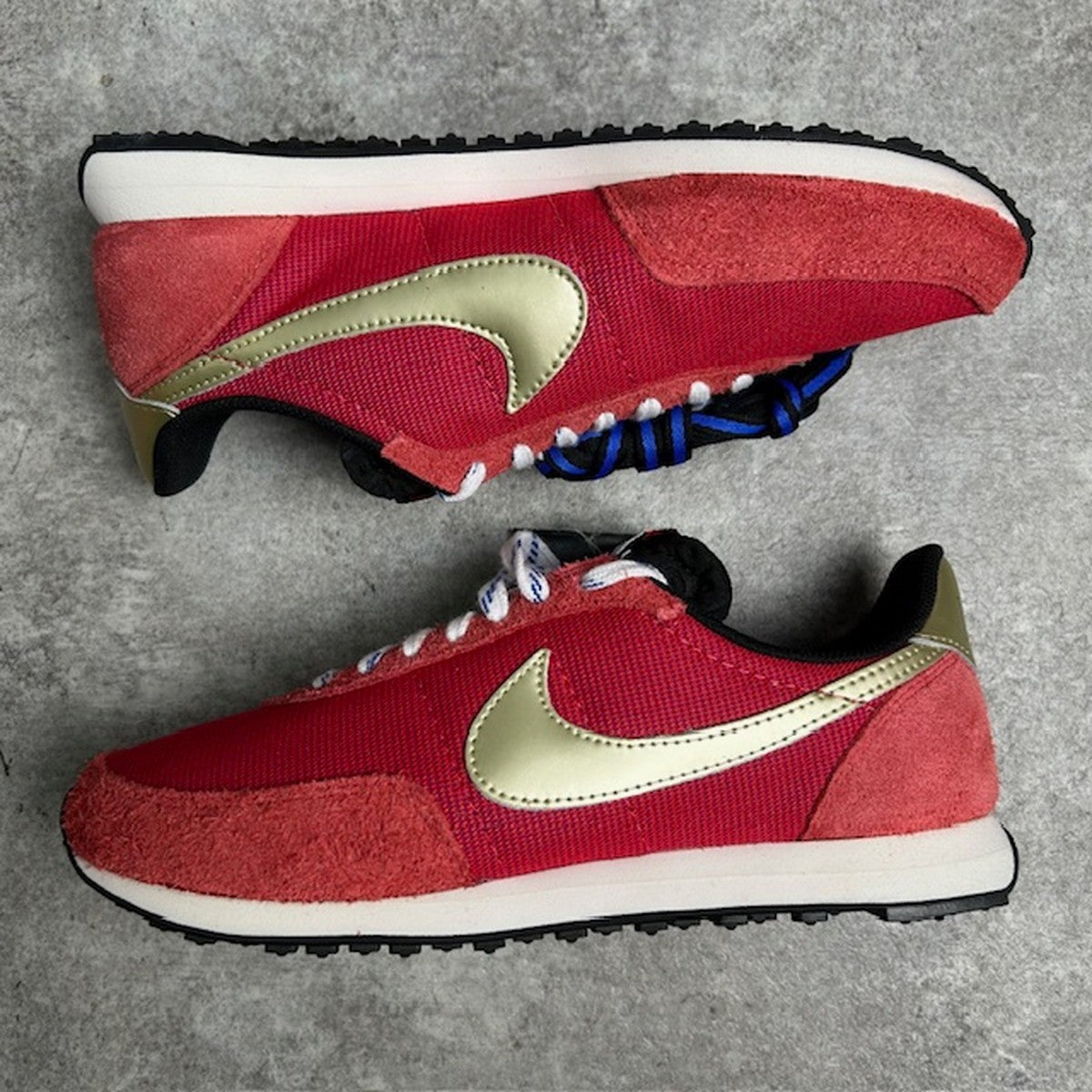 Nike WAFFLE TRAINER 2 SD GYM RED Sneakers Size 26.5