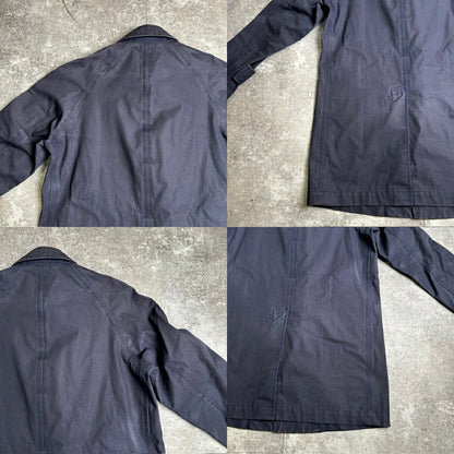 nanamica Navy GORE-TEX Balmacan Coat Made in Japan Size S