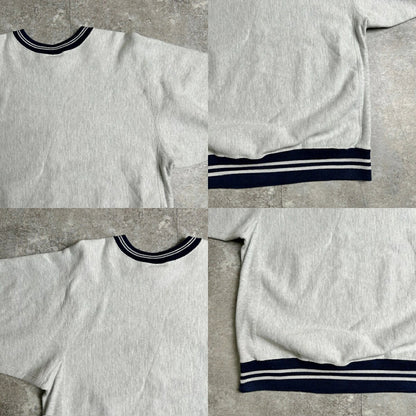 Champion Reverse Weave 90s Script Sweatshirt Gray Size XL
