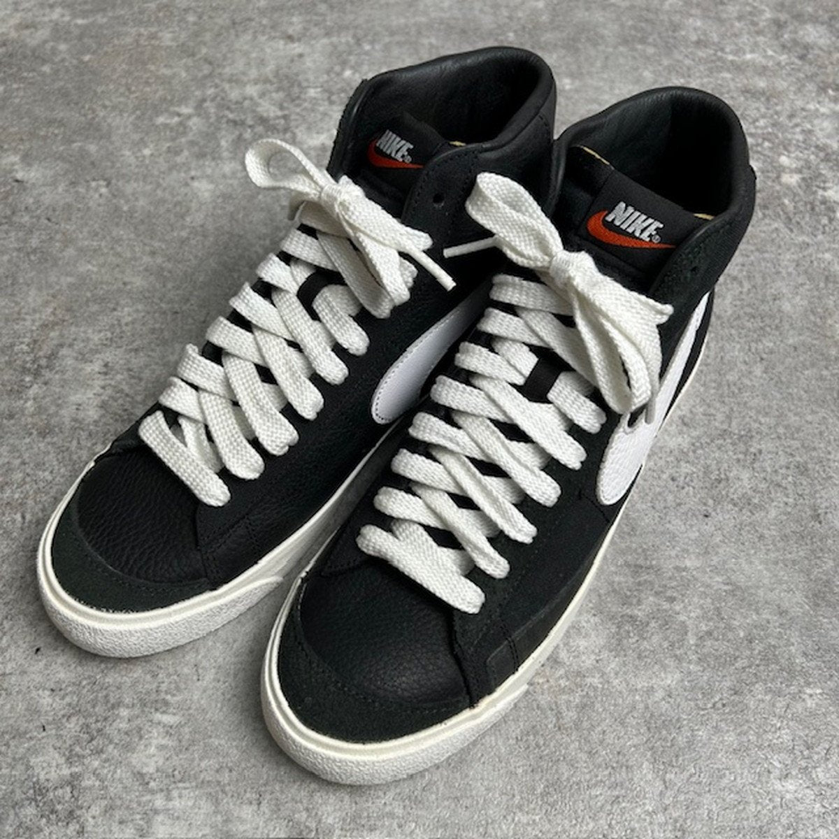 Nike Blazer Mid 77 Vintage Slam Jam Black Sneakers Size 27cm