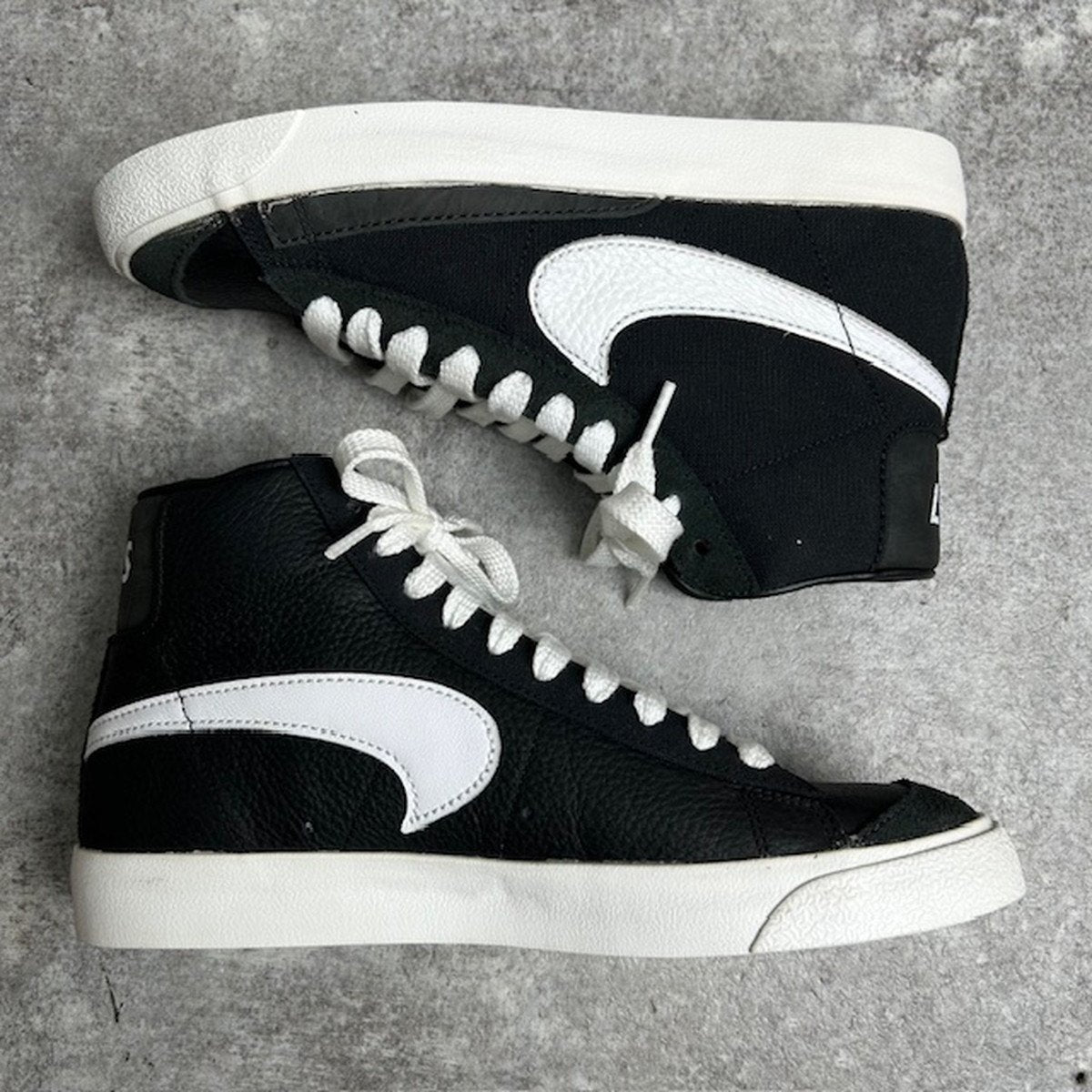 Nike Blazer Mid 77 Vintage Slam Jam Black Sneakers Size 27cm