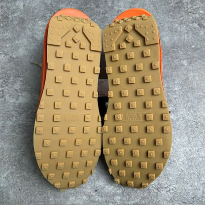 NIKE CLOT x sacai LD Waffle Orange Blaze Sneakers Size 26cm