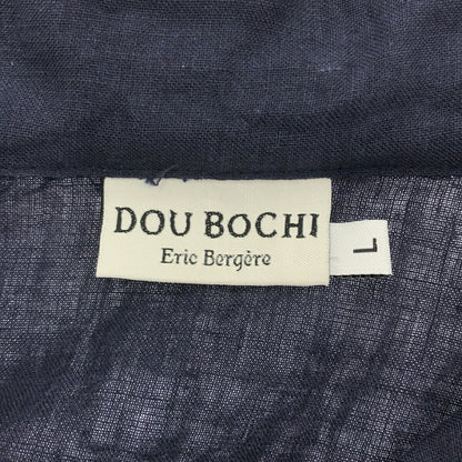 DOU BOCHI Eric Bergere Corded Linen Shirt Navy Size L