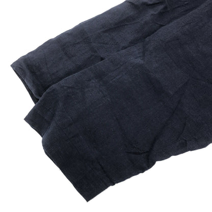 DOU BOCHI Eric Bergere Corded Linen Shirt Navy Size L