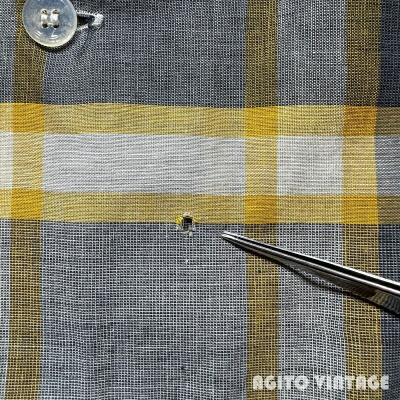 SPORTOP 50s Cotton Check Open Collar Shirt Multi Size M