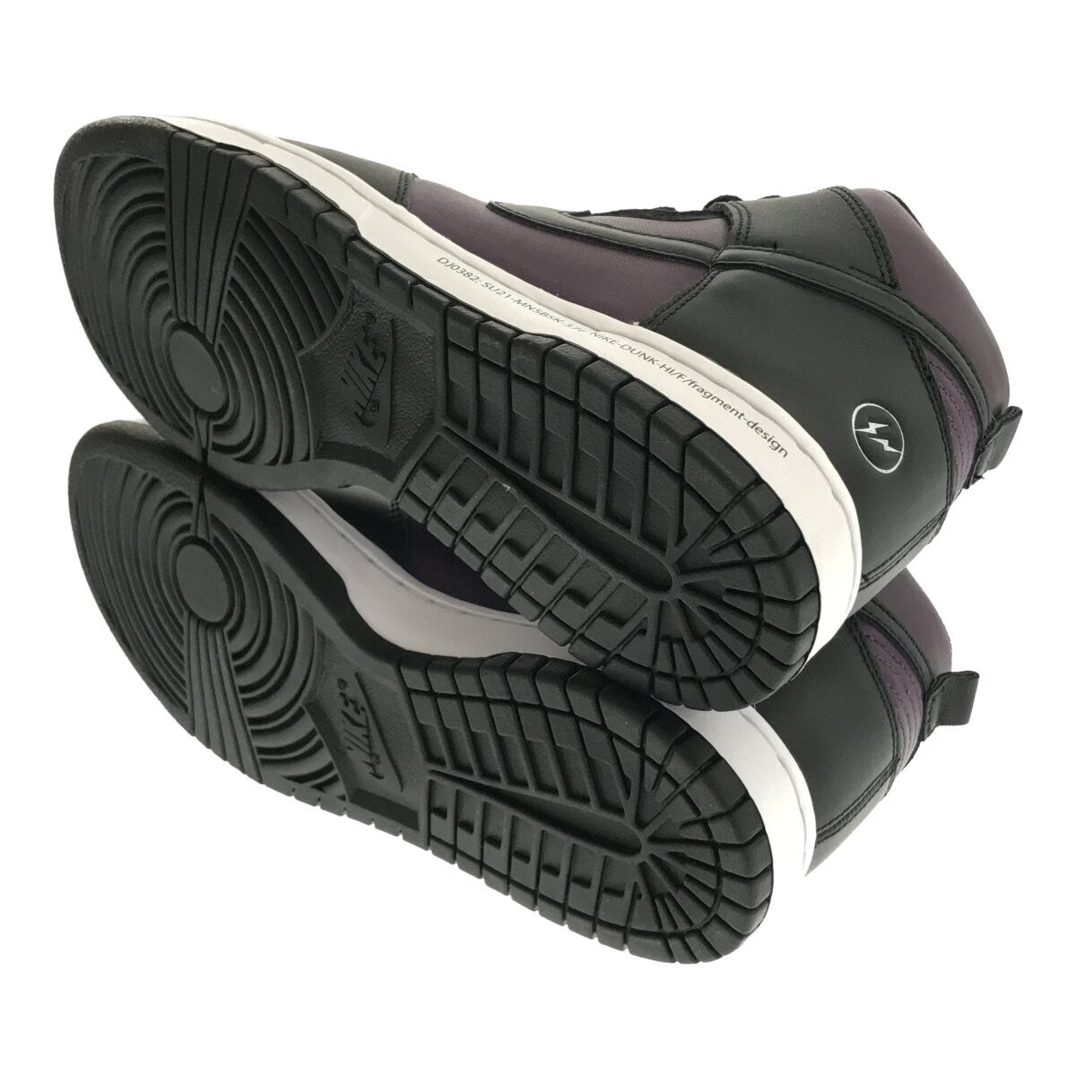 NIKE Fragment Design Dunk Hi Beijing Sneakers Size 26