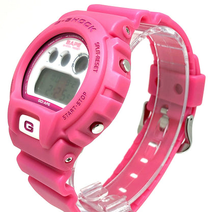 G-SHOCK BAPE APE HEAD EL Collab Watch Pink Size ONE SIZE