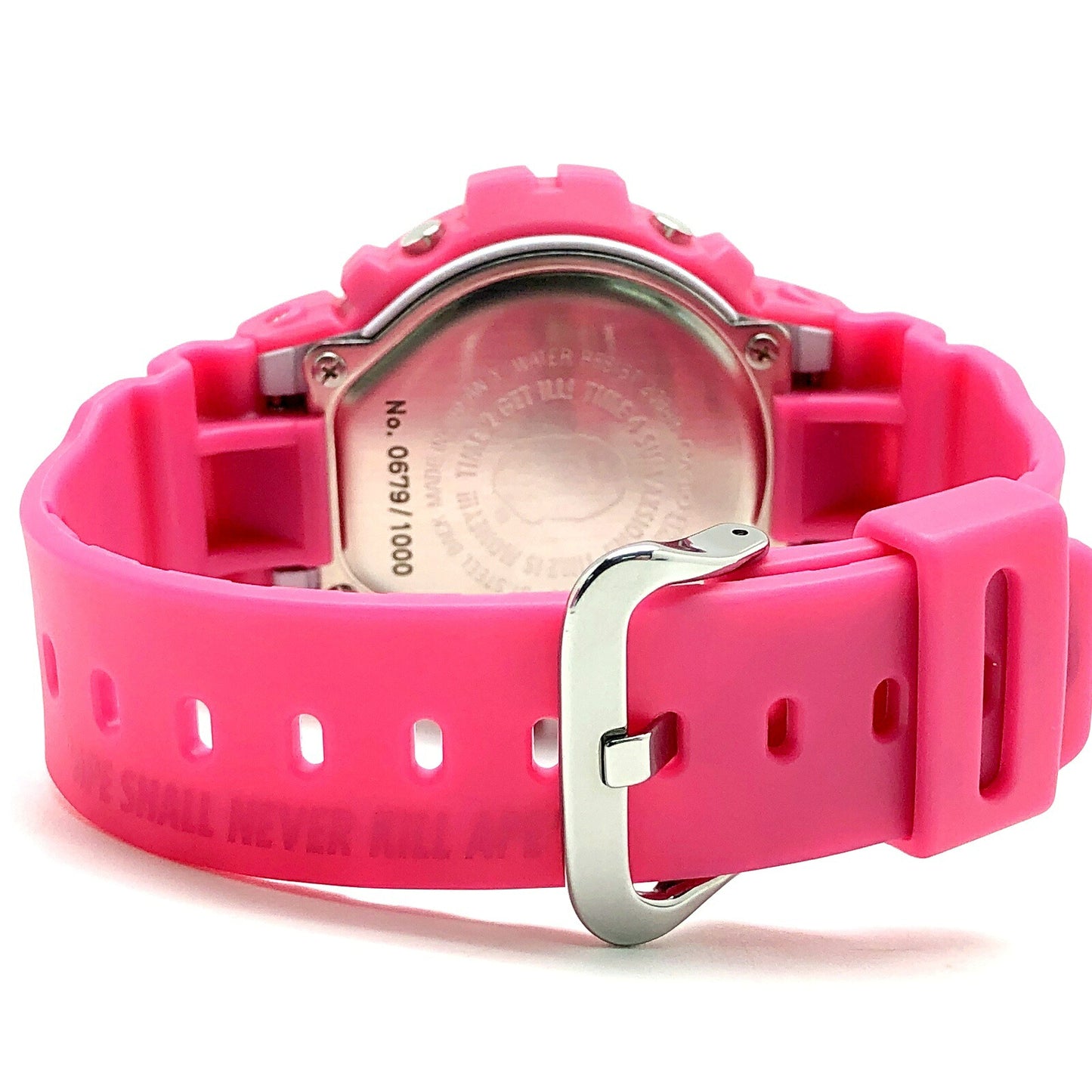 G-SHOCK BAPE APE HEAD EL Collab Watch Pink Size ONE SIZE