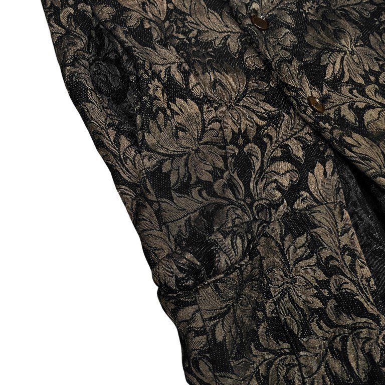 COMME des GARCONS 93SS Flower Damask Sleeveless Coat Size S
