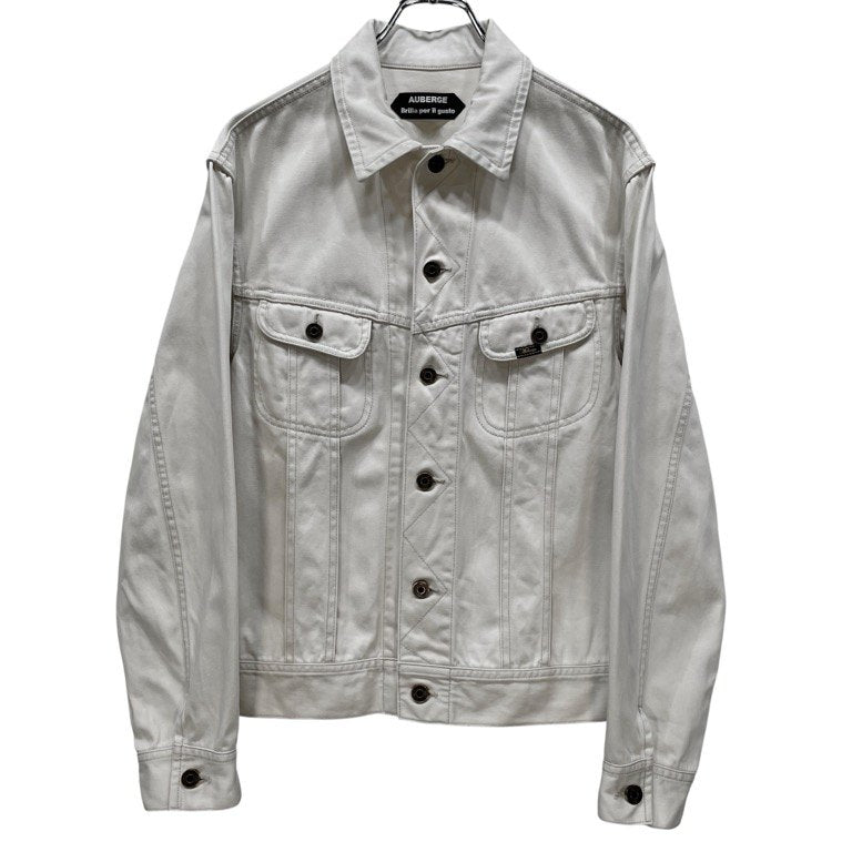 AUBERGE Brilla per il gusto Moleskin Jacket Gray Size M