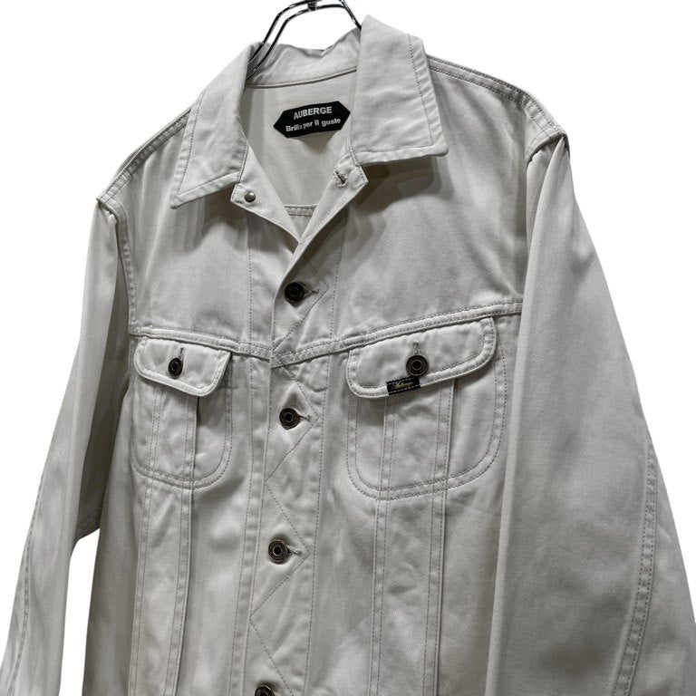 AUBERGE Brilla per il gusto Moleskin Jacket Gray Size M