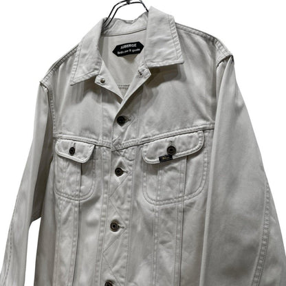 AUBERGE Brilla per il gusto Moleskin Jacket Gray Size M