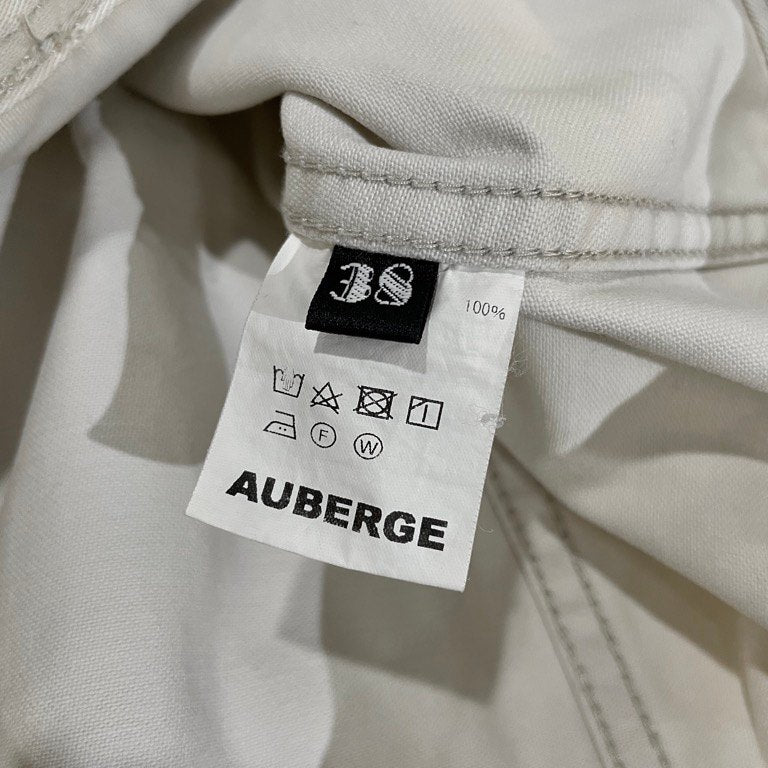 AUBERGE Brilla per il gusto Moleskin Jacket Gray Size M