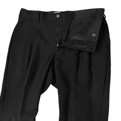 marka 2-Tuck Wool Mohair Slim Tapered Pants Size 2