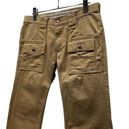 NUMBER NINE 08AW Bush Denim Jeans Beige Size 2