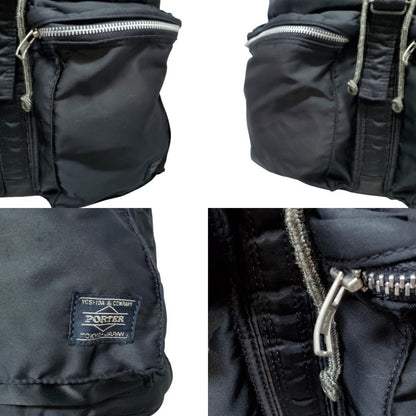 Porter TANKER Nylon Backpack Black